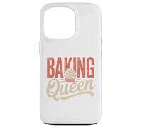 Custodia per iPhone 13 Pro Baking Queen Crowned Chef Cute Baking Lover