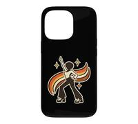 Custodia per iPhone 13 Pro Ballerina da discoteca retrò anni '70, Groove funky vintage