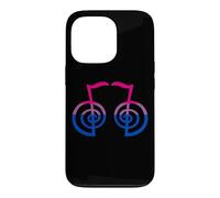 Custodia per iPhone 13 Pro Bandiera bisessuale Kriya Reiki Simbolo Yoga Spirituale