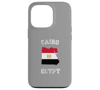 Custodia per iPhone 13 Pro Bandiera dell'Egitto Distressed Cairo Pride
