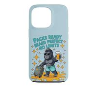 Custodia per iPhone 13 Pro Barba pronta all'uso, perfetta per Gorilla Men Trip Summer, No Limts
