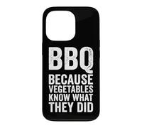 Custodia per iPhone 13 Pro Barbecue perché le verdure sanno cosa hanno fatto Divertente Grill