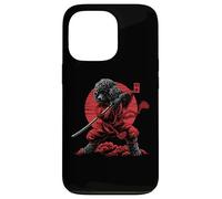 Custodia per iPhone 13 Pro Barboncino Papà Carino Anime Giapponese Roba Samurai Cane Ninja