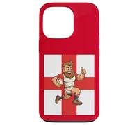 Custodia per iPhone 13 Pro Barrelling Forward, divertente eroe del rugby inglese