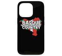 Custodia per iPhone 13 Pro Basque Country Euskadi Euskal Herria Basque Flag País Vasco
