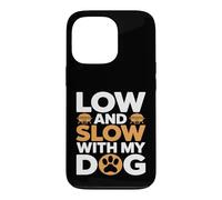 Custodia per iPhone 13 Pro Basso E Lento Con Il Mio Cane Barbecue Grigliare