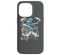 Custodia per iPhone 13 Pro Batman 80th Anniversary Collage