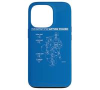 Custodia per iPhone 13 Pro Batman Action Figure Anatomy