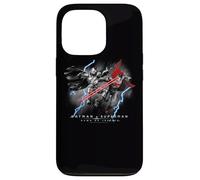 Custodia per iPhone 13 Pro Batman v Superman Lightning v Heat Vision