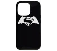 Custodia per iPhone 13 Pro Batman v Superman Simple White Logo