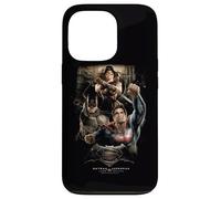 Custodia per iPhone 13 Pro Batman v Superman Three in Action