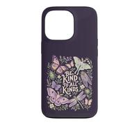 Custodia per iPhone 13 Pro Be Kind Farfalla Falena Libellula Natura Citazione