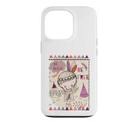 Custodia per iPhone 13 Pro Be Wild Be Free Boho Girl Camping Adventure Spirit Grafica
