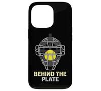 Custodia per iPhone 13 Pro Behind The Plate Softball Catcher Fastpitch Infield Catcher