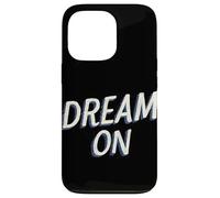 Custodia per iPhone 13 Pro Bel sogno su emblema dichiarazione