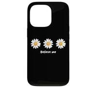 Custodia per iPhone 13 Pro Believe me Daisy Plant Peace Love Smile Daisy Flower