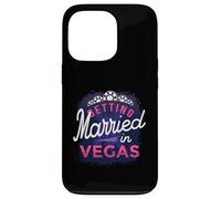 Custodia per iPhone 13 Pro Bella sposarsi a Vegas Casino Jewel Crown