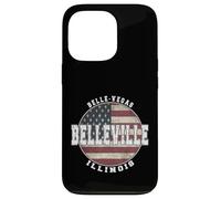 Custodia per iPhone 13 Pro Belleville, Illinois, vendemmia, bandiera americana