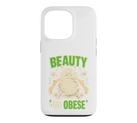 Custodia per iPhone 13 Pro Bellezza E Obeso Chonky Cat Funny Meme