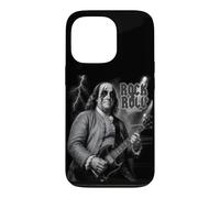 Custodia per iPhone 13 Pro Benjamin Franklin Rock & Roll Guitar Vintage Music Lover
