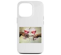 Custodia per iPhone 13 Pro BICCHIERI VINO CAPPELLA SISTINA DIVERTENTE RINASCIMENTALE MICHELANGELO