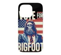 Custodia per iPhone 13 Pro Bigfoot for President Election Vote Sasquatch USA Flag 2024