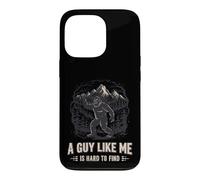 Custodia per iPhone 13 Pro Bigfoot Sasquatch Unico Foresta Mountain Guy