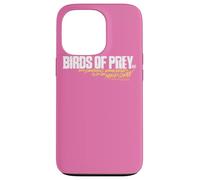 Custodia per iPhone 13 Pro Birds of Prey White and Yellow Horizontal Logo