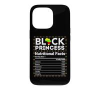 Custodia per iPhone 13 Pro Black History Month Africa Princess Valori nutrizionali Ragazze