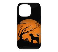 Custodia per iPhone 13 Pro Black Russian Terrier Halloween Blackie BRT Chornyi Dog