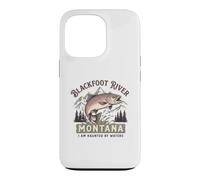 Custodia per iPhone 13 Pro Blackfoot River Montana Pesca a Mosca