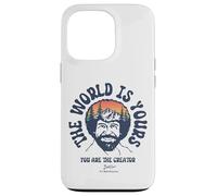 Custodia per iPhone 13 Pro Bob Ross The World Is Yours