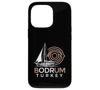 Custodia per iPhone 13 Pro Bodrum Turchia Caicco barca a vela Vacanza Design