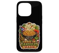 Custodia per iPhone 13 Pro Boricua Arroz con Gandules Stagione