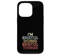 Custodia per iPhone 13 Pro Bristol Name Bristol Personalized Name First Given