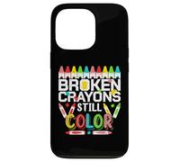 Custodia per iPhone 13 Pro Broken Crayons Still Color Mental Health Awareness Men Women