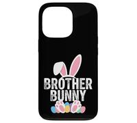 Custodia per iPhone 13 Pro Brother Bunny Easter Matching Ragazzi Coniglio