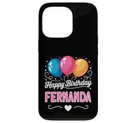Custodia per iPhone 13 Pro Buon compleanno Fernanda