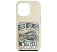 Custodia per iPhone 13 Pro Bus Driver of the Year Vintage Fun Appreciation