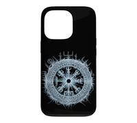 Custodia per iPhone 13 Pro Bussola vichinga Vegvisir Walhalla rune nordica