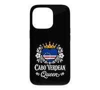 Custodia per iPhone 13 Pro Cabo Verdean Queen Cabo Verde Flag Proud Cabo Verdean Woman