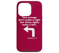 Custodia per iPhone 13 Pro Caddyshack Two Wrongs Don't Make a Right