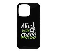 Custodia per iPhone 13 Pro Calcio da calcio "Kick In The GrASS"