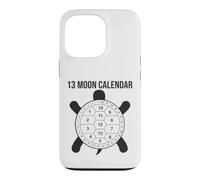 Custodia per iPhone 13 Pro Calendario lunare con 13 tartarughe lunari e conchiglie