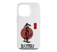 Custodia per iPhone 13 Pro Calligrafia Jujutsu/Arti Marziali Giapponesi Design