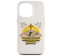 Custodia per iPhone 13 Pro Camminare Nella Luce Retro Vintage Cartoon Vuoto Tomba Giovanni 1:7