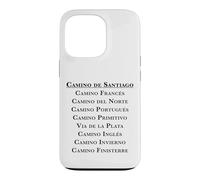 Custodia per iPhone 13 Pro Cammino di Santiago Itinerario francese nord portoghese