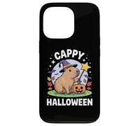 Custodia per iPhone 13 Pro Cappy Halloween Funny Cute Capybara Wizard Halloween