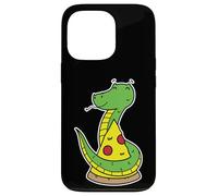 Custodia per iPhone 13 Pro Carino Vipera Con Una Pizza