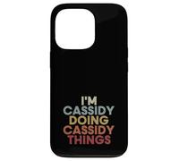 Custodia per iPhone 13 Pro Cassidy Name Cassidy Personalized Name First Given